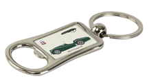 Triumph TR3 1955-57 (wire wheels) Bottle Opener Keyring